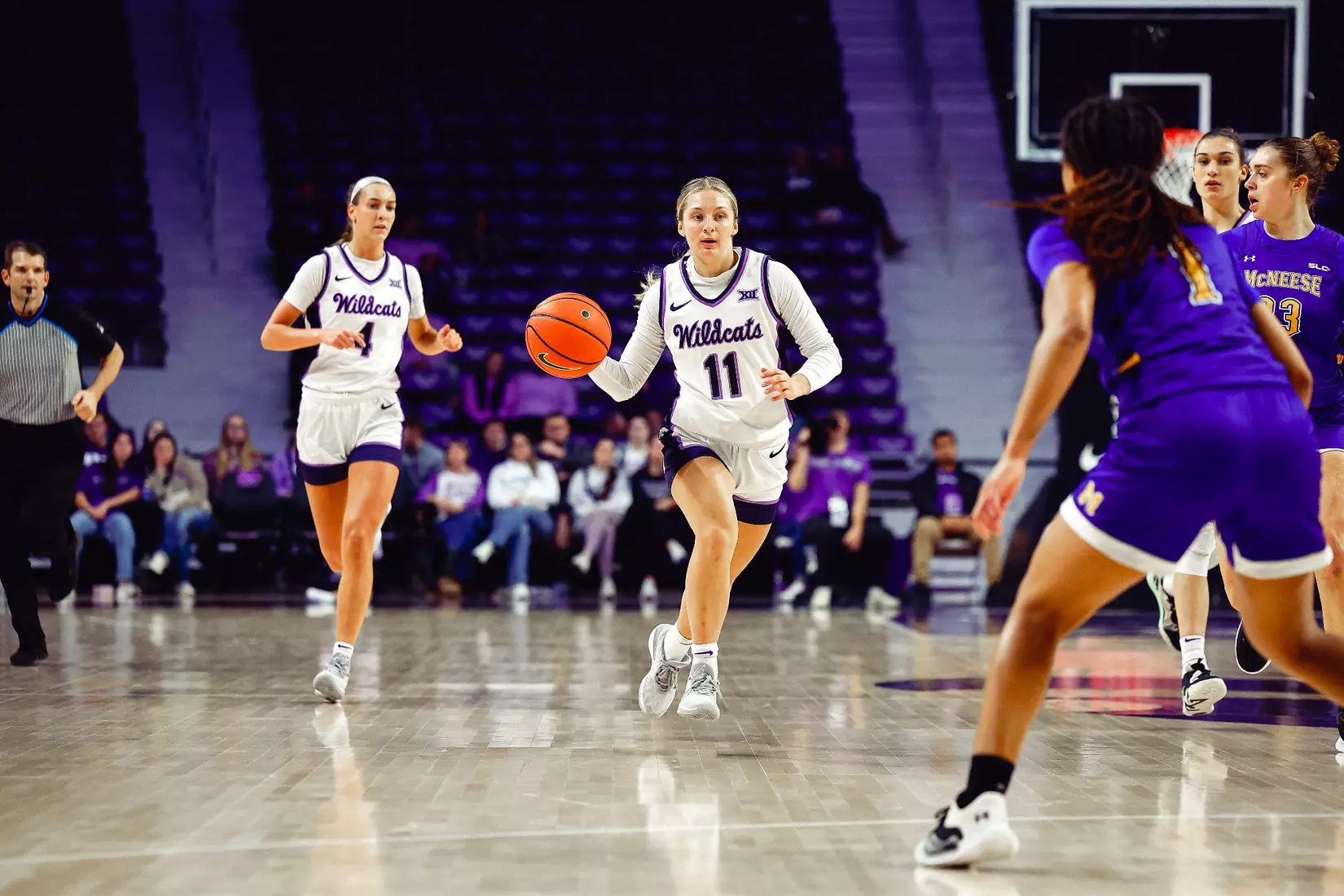 K-State Women's Basketball vs McNeese State, December 6, 2023 / Manhattan, KS / Bramlage Coliseum / K-State 101, McNeese St 39