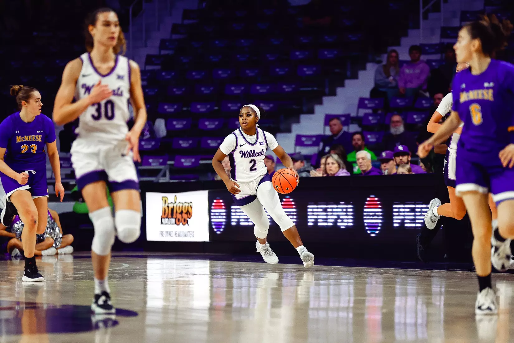 K-State Women's Basketball vs McNeese State, December 6, 2023 / Manhattan, KS / Bramlage Coliseum / K-State 101, McNeese St 39