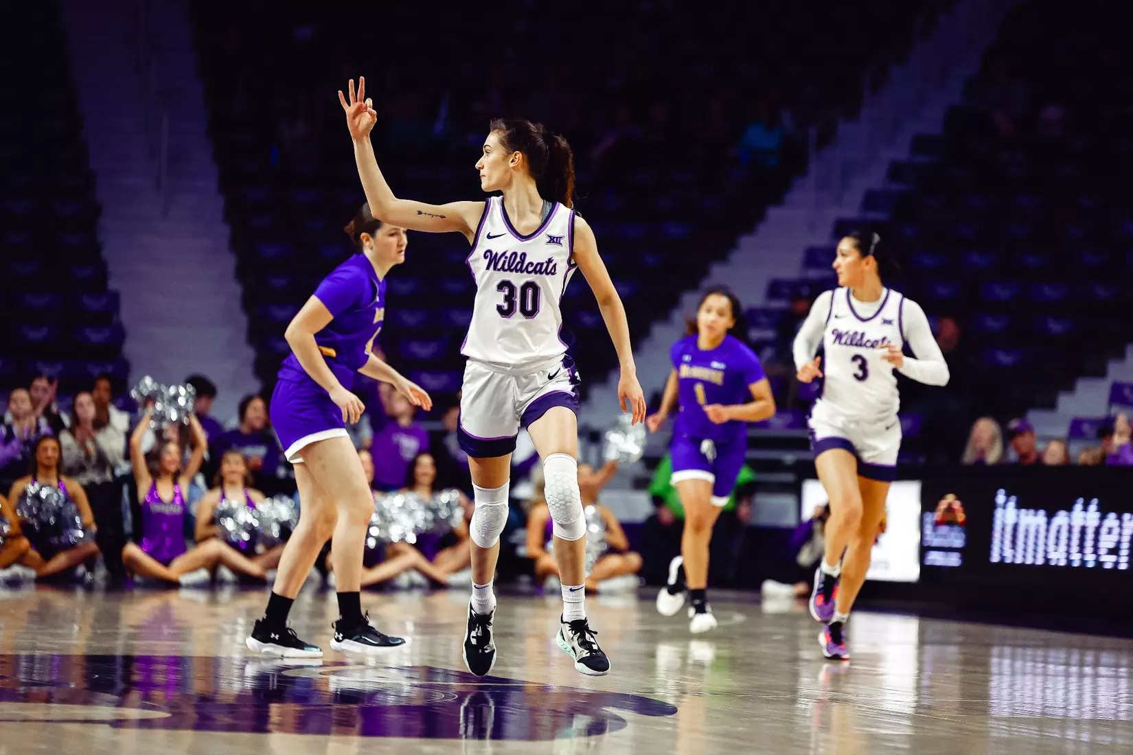 K-State Women's Basketball vs McNeese State, December 6, 2023 / Manhattan, KS / Bramlage Coliseum / K-State 101, McNeese St 39