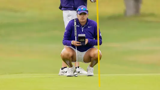 Haley Vargas during the third round of the 2023 NCAA San Antonio Regional.