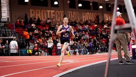 February 24, 2023, LUBBOCK, TEXAS:
2023 Big 12 Indoor Track Championships at Sports Performance Center in LUBBOCK, TEXAS Friday, February 24, 2023.  
(Photo by Joshua Strong/Kansas State University Athletics) *** Local Caption ***