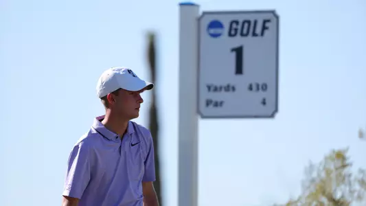 Luke O'Neill in the 2023 NCAA Championship at Grayhawk Golf Club in Scottsdale, Arizona. (C. Morgan Engel/NCAA Photos via Getty Images)