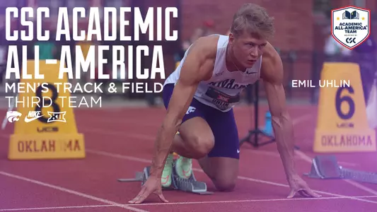 Sophomore Emil Uhlin earns CAC Academic All-America men's track & field honors