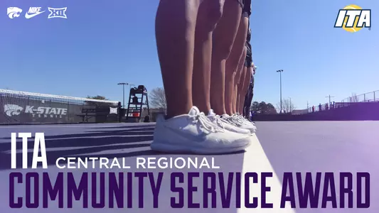 K-State TEN earns ITA Central Regional Community Service Award