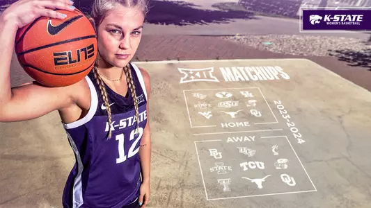 2023-24 K-State WBB Big 12 Schedule Matrix