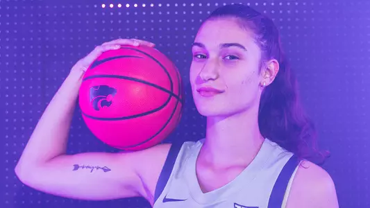 October 12, 2022, Manhattan, KANSAS:
K-State Women’s Basketball Intro Video Shoot at Kansas State University in Manhattan, KANSAS Wednesday, October 12, 2022.  
(Photo by Joshua Strong/Kansas State University Athletics) *** Local Caption ***