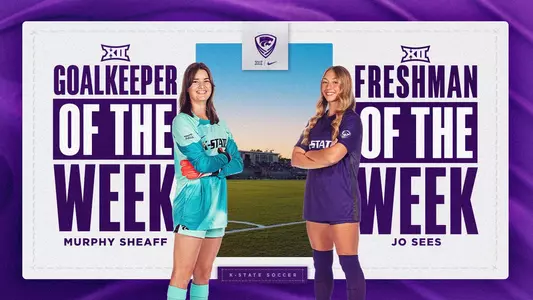 Big 12 Goalkeeper and Freshman of the Week
