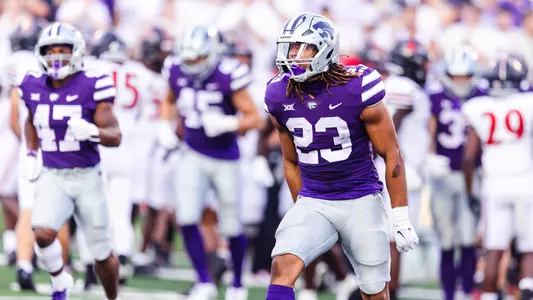 Kansas State Football vs. Southeast Missouri, September 2, 2023. Final: KSU 48, OPP ABV 0.
First game of the season.
(Photo: Chandler Mixon/K-State Sports)