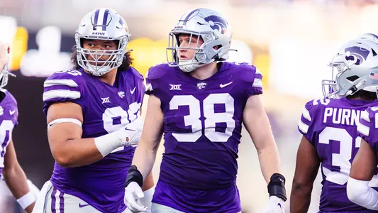 Kansas State Football vs. Southeast Missouri, September 2, 2023. Final: KSU 48, OPP ABV 0.
First game of the season.
(Photo: Chandler Mixon/K-State Sports)