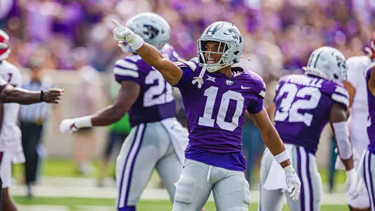 Kansas State Football vs. Troy , 
September 9, 2023. Final: KSU 42, TU 13.
(Photo: Chandler Mixon/K-State Sports)