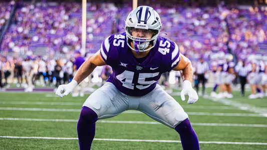 Kansas State Football vs. University of Central Florida, September 23, 2023. Final: KSU 44, UCF 31.
First Big 12 matchup between KSU and UCF.
(Photo: Chandler Mixon/K-State Sports)