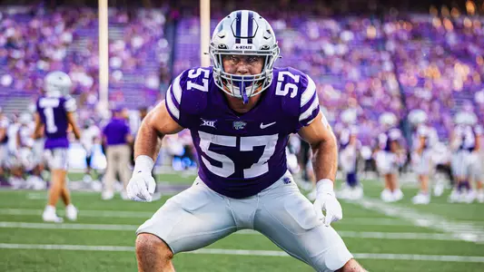 Kansas State Football vs. University of Central Florida, September 23, 2023. Final: KSU 44, UCF 31.
First Big 12 matchup between KSU and UCF.
(Photo: Chandler Mixon/K-State Sports)