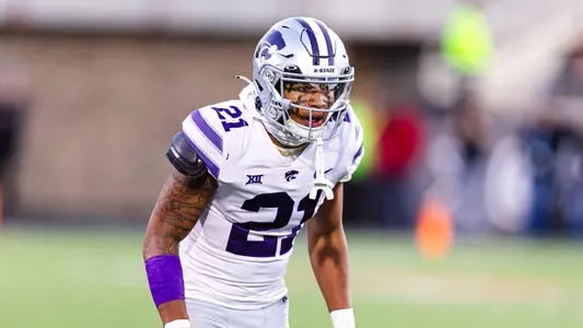 Kansas State Football vs. Texas Tech University, October 14, 2023. Final: KSU 38, TTU 21.
Avery Johnson five touchdowns.
(Photo: Chandler Mixon/K-State Sports)