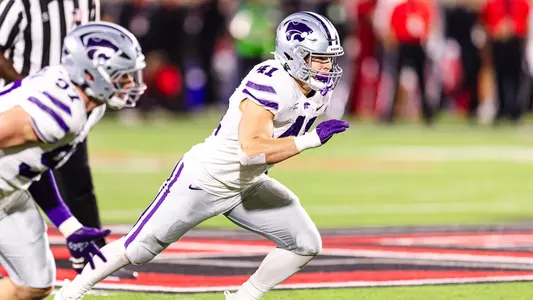 Kansas State Football vs. Texas Tech University, October 14, 2023. Final: KSU 38, TTU 21.
Avery Johnson five touchdowns.
(Photo: Chandler Mixon/K-State Sports)