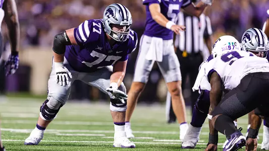 Kansas State Football vs. Texas Christian University, October 21, 2023. Final: KSU 41, TCU 3.
Rematch of Big 12 Championship.
(Photo: Chandler Mixon/K-State Sports)