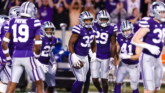 Kansas State Football vs. Texas Christian University, October 21, 2023. Final: KSU 41, TCU 3.
Rematch of Big 12 Championship.
(Photo: Chandler Mixon/K-State Sports)