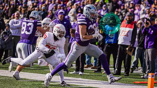 Kansas State Football vs. University of Houston, October 28, 2023. Final: KSU 41, UH 0, .
First Big 12 matchup between K-State and Houston
Second shutout of the season for K-State.
(Photo: Chandler Mixon/K-State Sports)