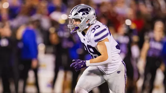 Kansas State Football vs. Kansas, November 18, 2023. Final: KSU 31, KU 27, .
15th straight win against Kansas.
(Photo: Chandler Mixon/K-State Sports)
