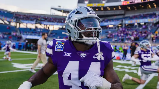 Kansas State Football vs. NC State, December 28, 2023. Final: KSU 28, NCS 19, .
Avery Johnson’s first career start at Quarterback.
First Pop-tarts Bowl
(Photo: Chandler Mixon/K-State Sports)