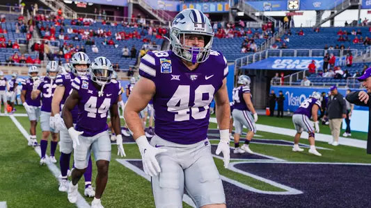Kansas State Football vs. NC State, December 28, 2023. Final: KSU 28, NCS 19, .
Avery Johnson’s first career start at Quarterback.
First Pop-tarts Bowl
(Photo: Chandler Mixon/K-State Sports)