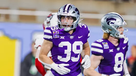Kansas State Football vs. NC State, December 28, 2023. Final: KSU 28, NCS 19, .
Avery Johnson’s first career start at Quarterback.
First Pop-tarts Bowl
(Photo: Chandler Mixon/K-State Sports)