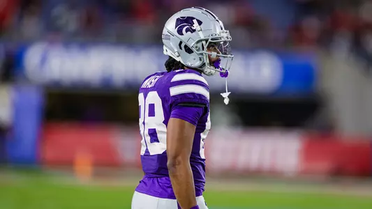 Kansas State Football vs. NC State, December 28, 2023. Final: KSU 28, NCS 19, .
Avery Johnson’s first career start at Quarterback.
First Pop-tarts Bowl
(Photo: Chandler Mixon/K-State Sports)