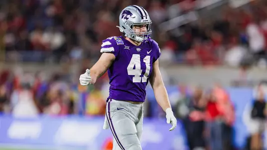 Kansas State Football vs. NC State, December 28, 2023. Final: KSU 28, NCS 19, .
Avery Johnson’s first career start at Quarterback.
First Pop-tarts Bowl
(Photo: Chandler Mixon/K-State Sports)