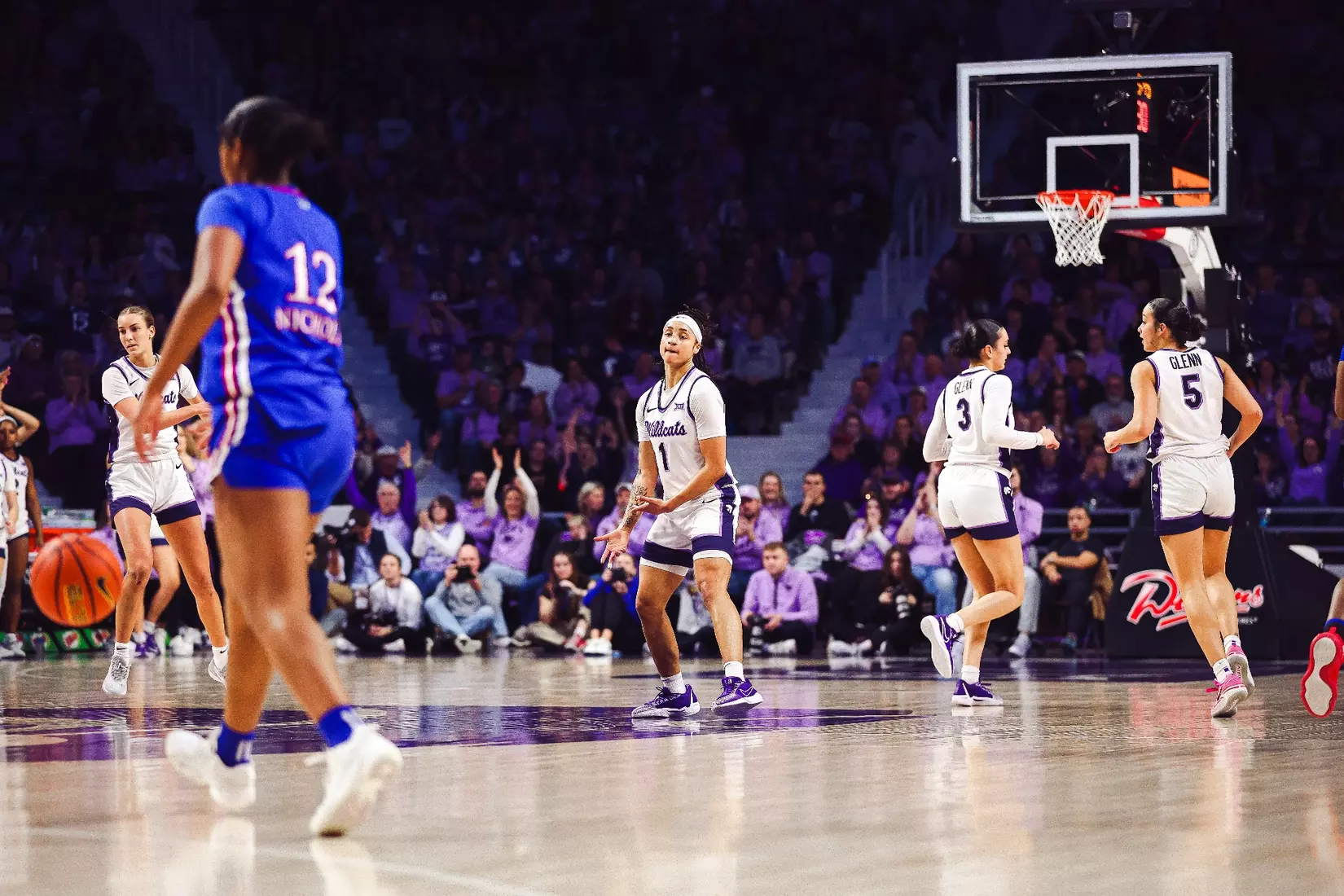K-State defeats Kansas 69-58 in the Dillons Sunflower Showdown. Bramlage Coliseum / Manhattan, KS