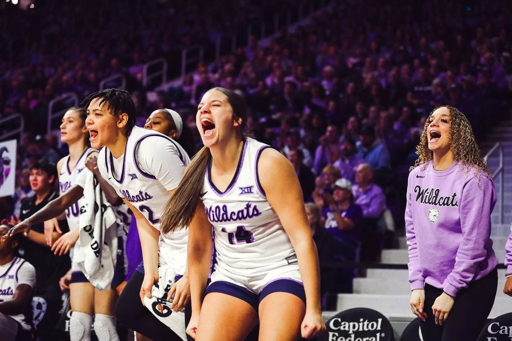 K-State defeats Kansas 69-58 in the Dillons Sunflower Showdown. Bramlage Coliseum / Manhattan, KS