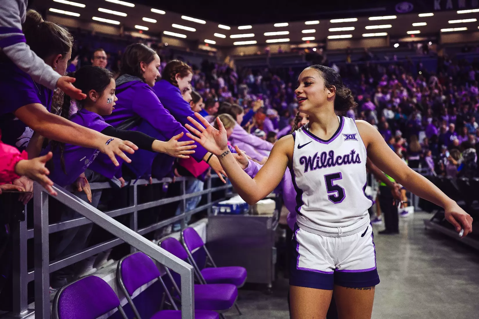 K-State defeats Kansas 69-58 in the Dillons Sunflower Showdown. Bramlage Coliseum / Manhattan, KS