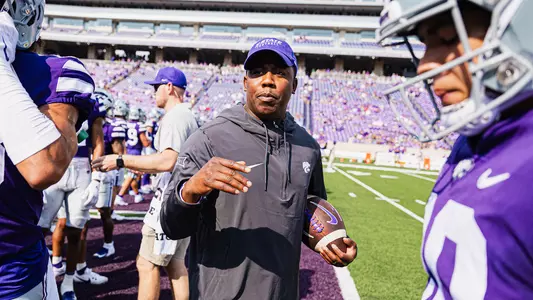 Kansas State Football vs. Troy , 
September 9, 2023. Final: KSU 42, TU 13.
(Photo: Chandler Mixon/K-State Sports)