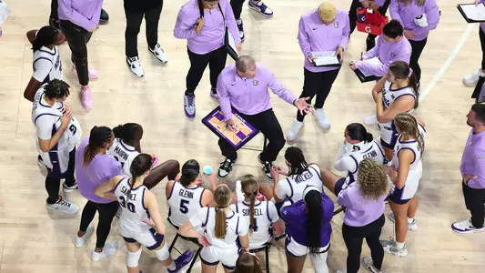 K-State huddle vs. Kansas