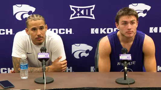 Max Jones and Brendan Hausen Presser