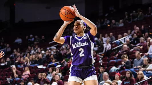 K-State Women's Basketball vs. Texas A&M University, December 8, 2024. Final: KSU 89, TAMU 50.
(Photo: Reece Bachta/K-State Sports)