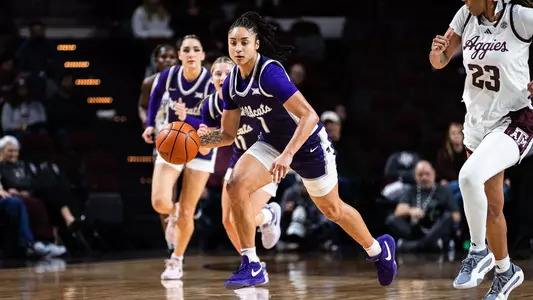 K-State Women's Basketball vs. Texas A&M University, December 8, 2024. Final: KSU 89, TAMU 50.
(Photo: Reece Bachta/K-State Sports)