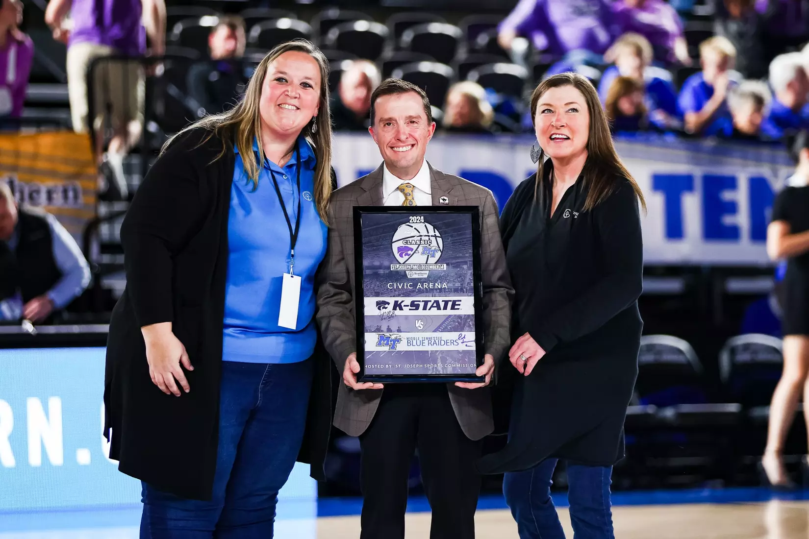 K-State vs Middle Tennessee State / Bill Snyder Classic - St. Joseph Civic Arena, St Joseph, MO