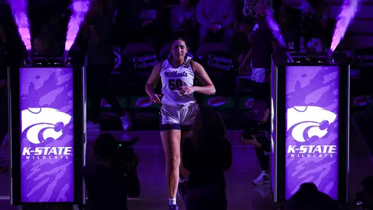 K-State Women's Basketball vs. Eastern Illinois , December 3, 2024. Final: KSU 90, EIU 43.
(Photo: Will Huster/K-State Sports)