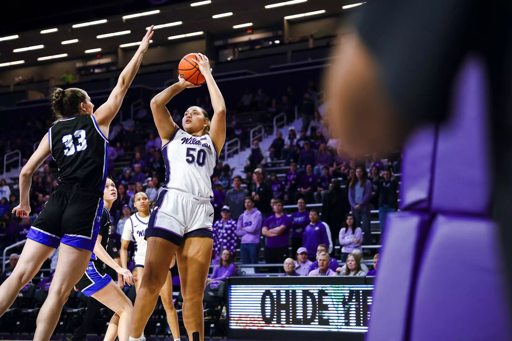 K-State vs Eastern Illinois - Ayoka Lee earns the #1 All Time-Scoring record / Bramlage Coliseum - Manhattan, KS