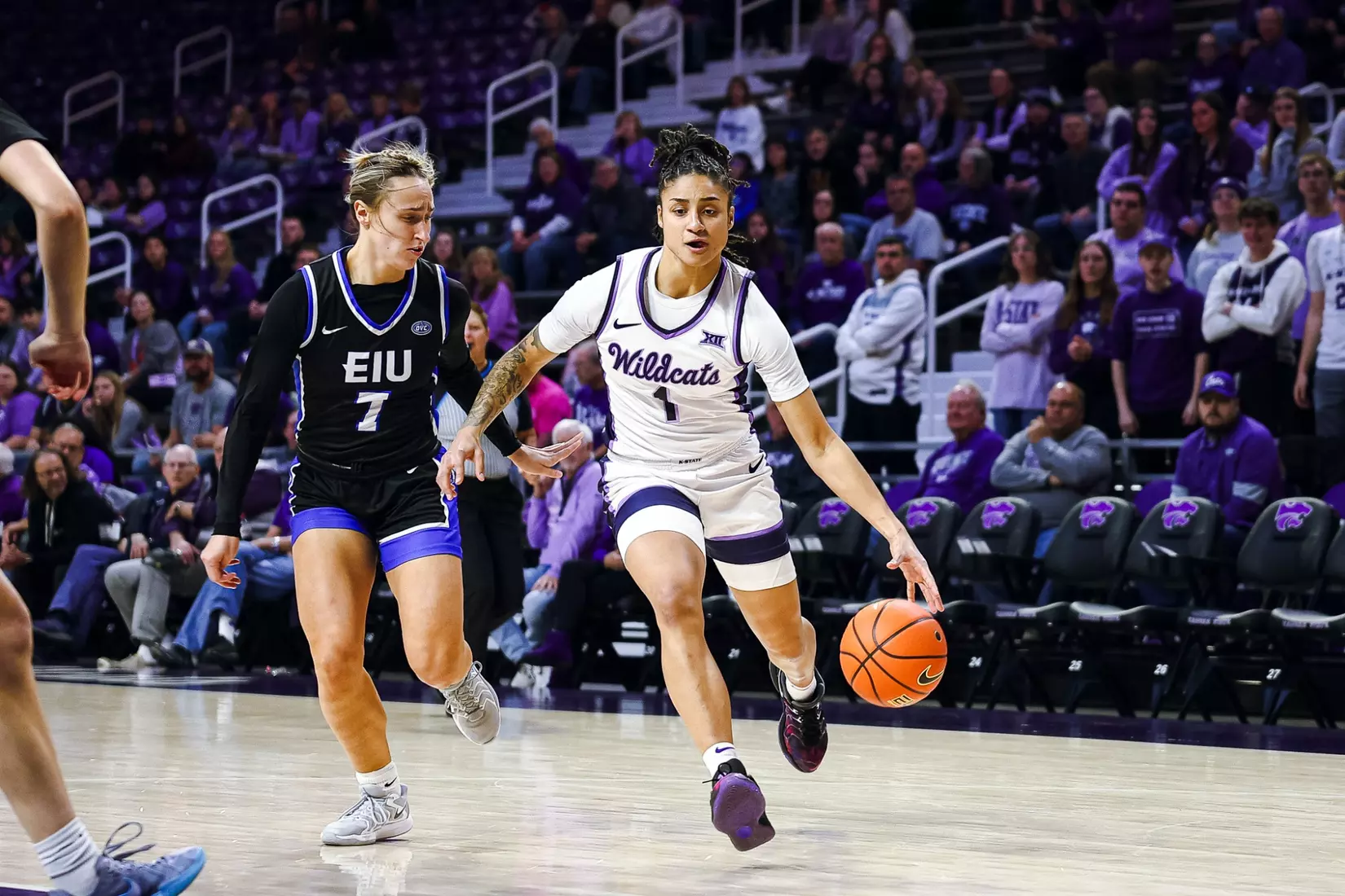 K-State vs Eastern Illinois - Ayoka Lee earns the #1 All Time-Scoring record / Bramlage Coliseum - Manhattan, KS