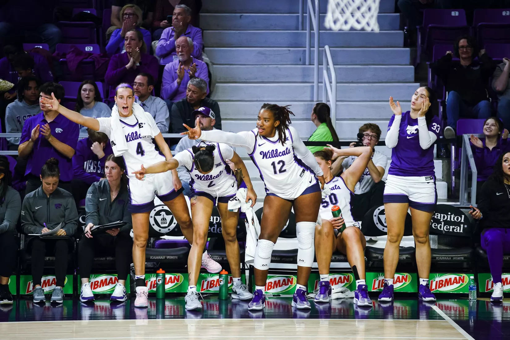 K-State vs Eastern Illinois - Ayoka Lee earns the #1 All Time-Scoring record / Bramlage Coliseum - Manhattan, KS
