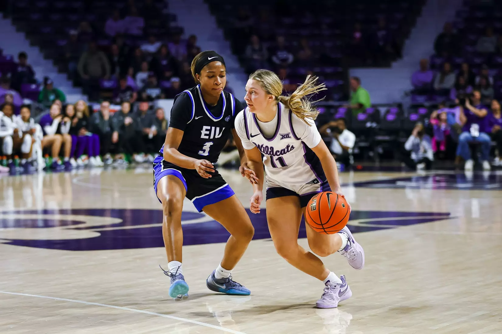 K-State vs Eastern Illinois - Ayoka Lee earns the #1 All Time-Scoring record / Bramlage Coliseum - Manhattan, KS