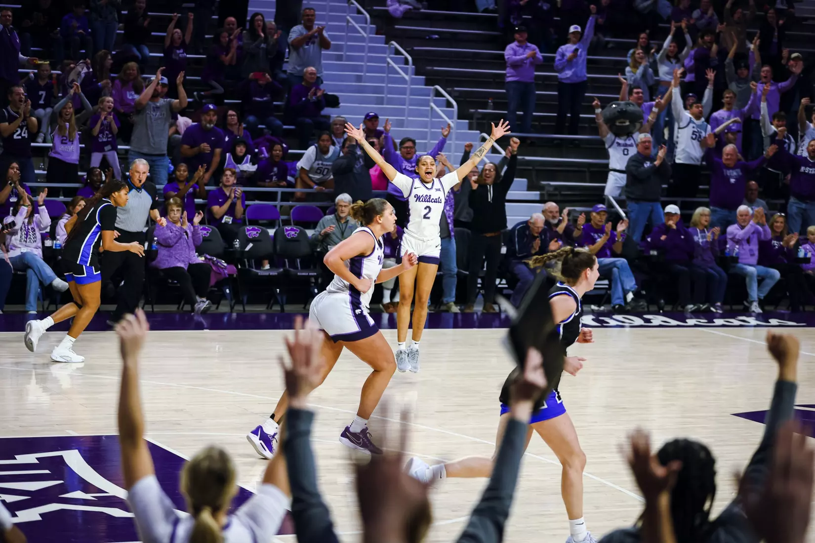 K-State vs Eastern Illinois - Ayoka Lee earns the #1 All Time-Scoring record / Bramlage Coliseum - Manhattan, KS