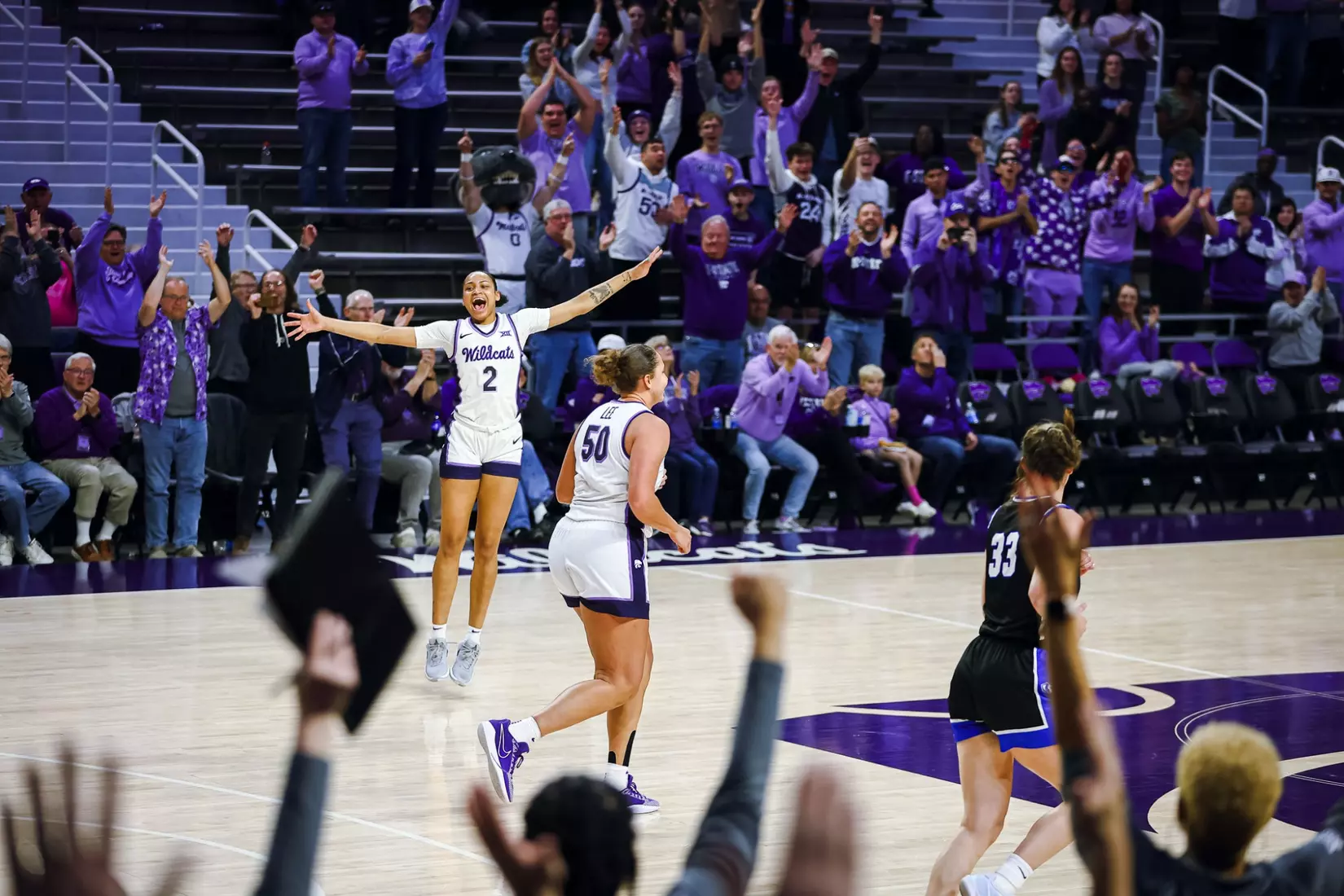 K-State vs Eastern Illinois - Ayoka Lee earns the #1 All Time-Scoring record / Bramlage Coliseum - Manhattan, KS
