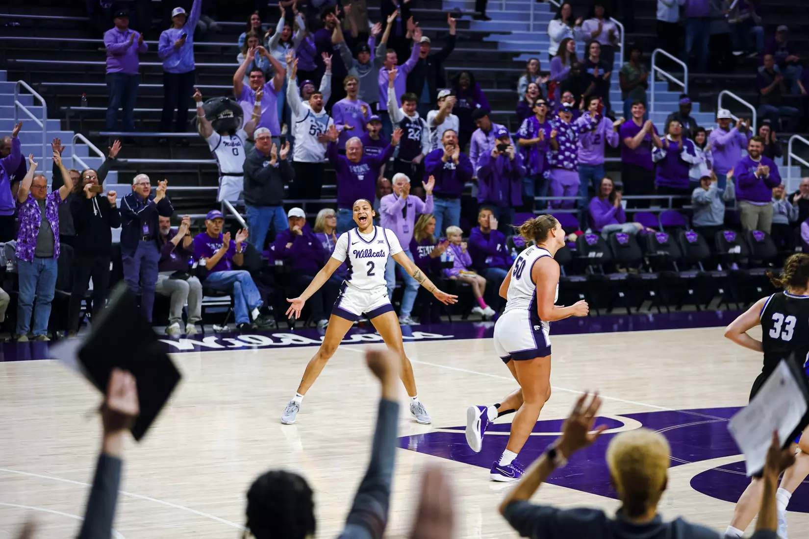 K-State vs Eastern Illinois - Ayoka Lee earns the #1 All Time-Scoring record / Bramlage Coliseum - Manhattan, KS
