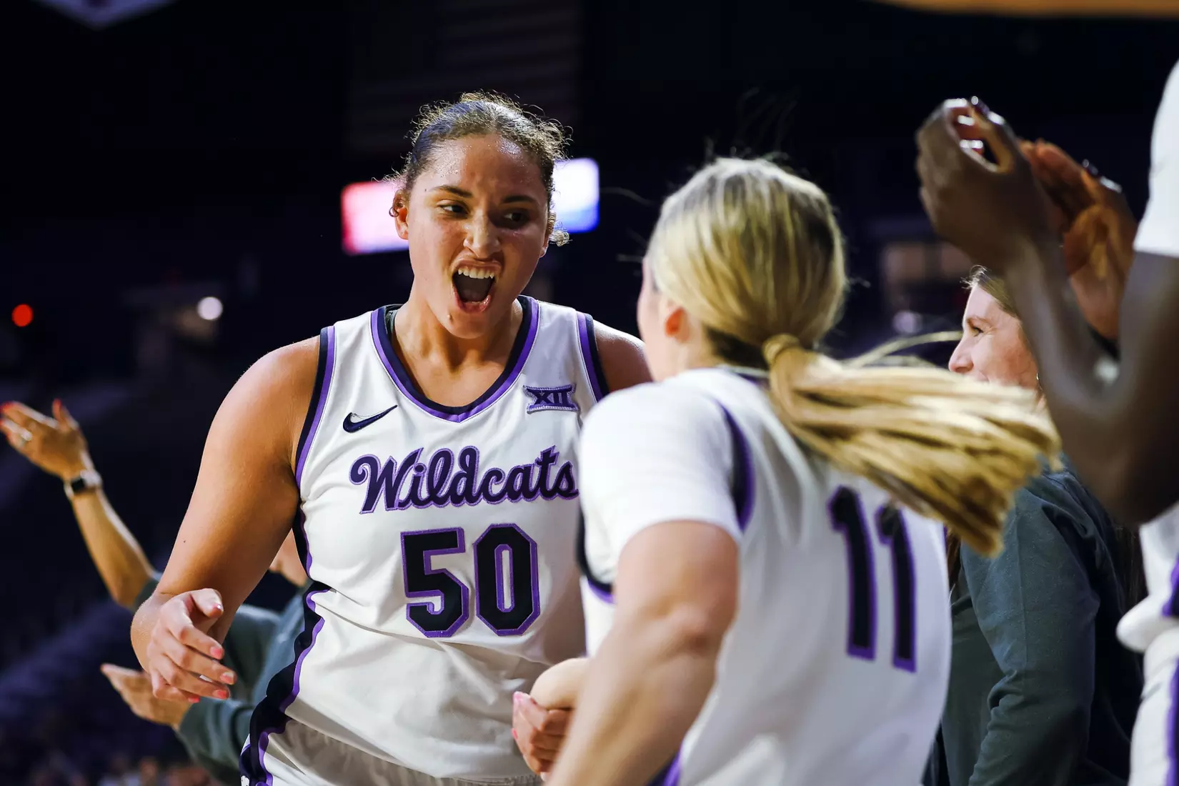 K-State vs Eastern Illinois - Ayoka Lee earns the #1 All Time-Scoring record / Bramlage Coliseum - Manhattan, KS