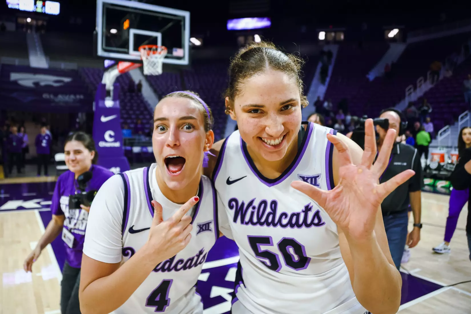 K-State vs Eastern Illinois - Ayoka Lee earns the #1 All Time-Scoring record / Bramlage Coliseum - Manhattan, KS