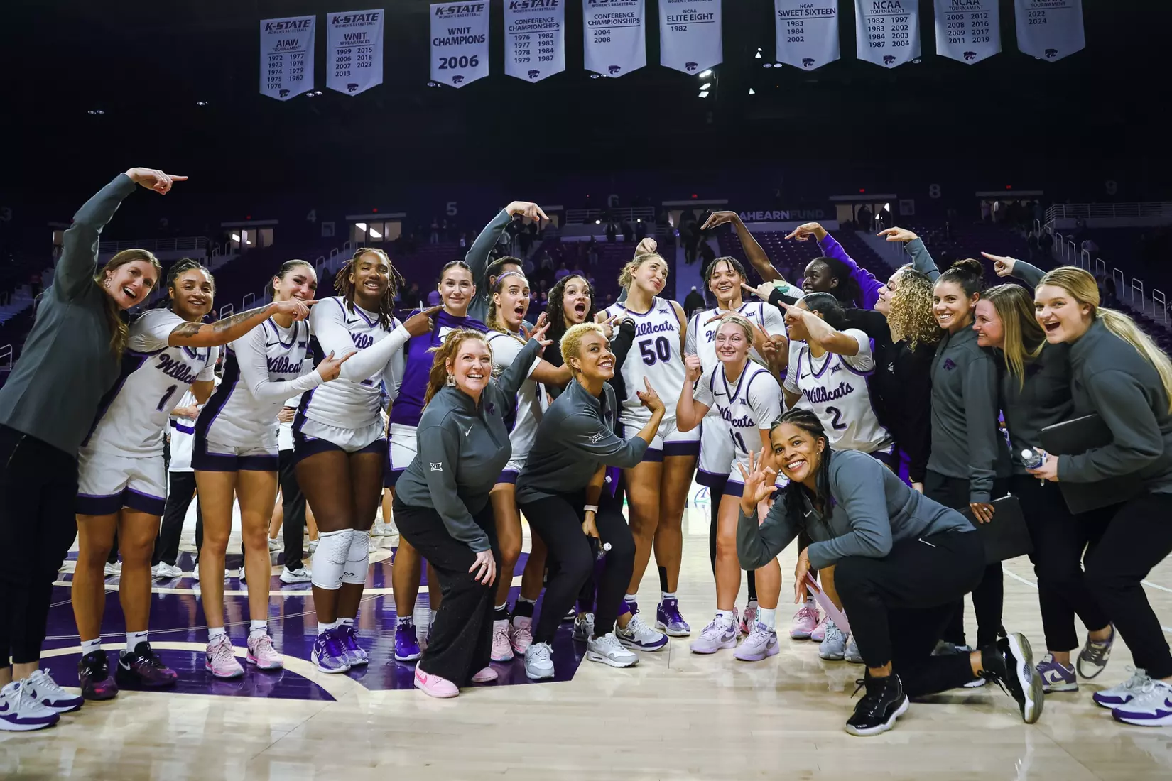 K-State vs Eastern Illinois - Ayoka Lee earns the #1 All Time-Scoring record / Bramlage Coliseum - Manhattan, KS