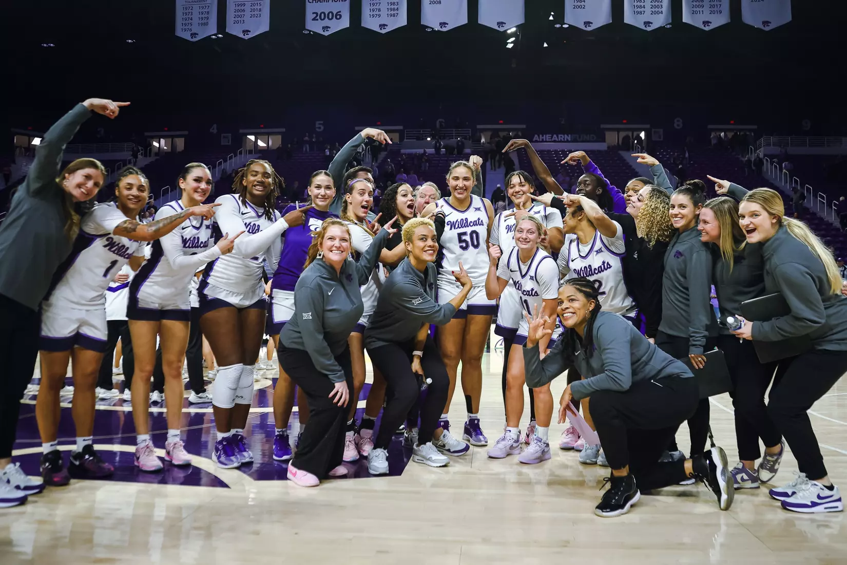 K-State vs Eastern Illinois - Ayoka Lee earns the #1 All Time-Scoring record / Bramlage Coliseum - Manhattan, KS