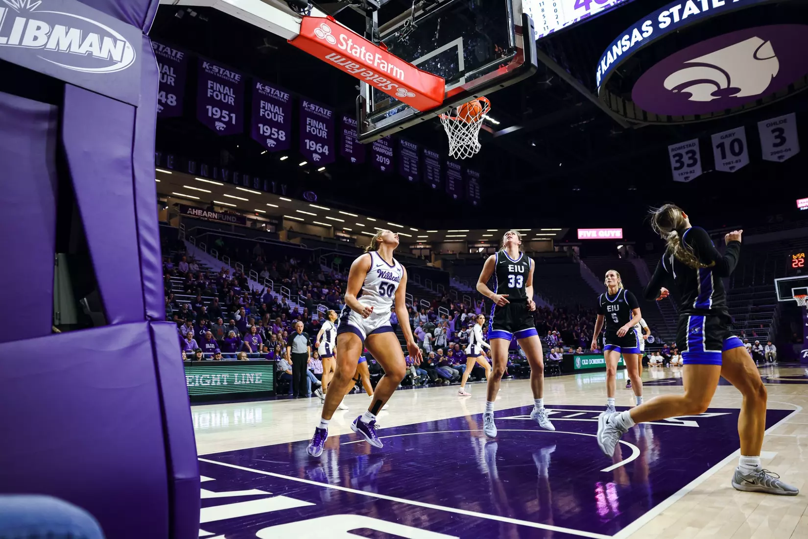 K-State vs Eastern Illinois - Ayoka Lee earns the #1 All Time-Scoring record / Bramlage Coliseum - Manhattan, KS