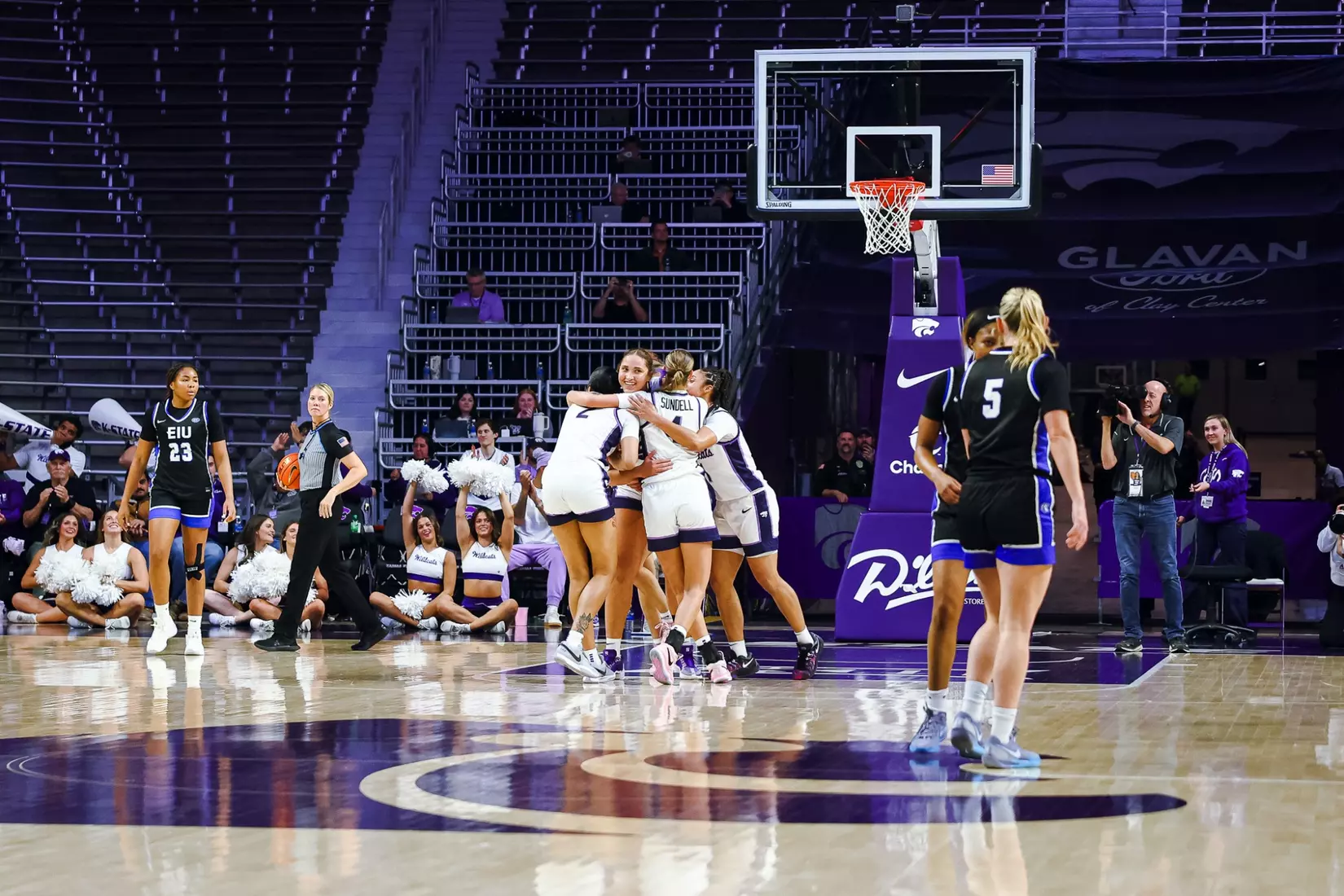 K-State vs Eastern Illinois - Ayoka Lee earns the #1 All Time-Scoring record / Bramlage Coliseum - Manhattan, KS